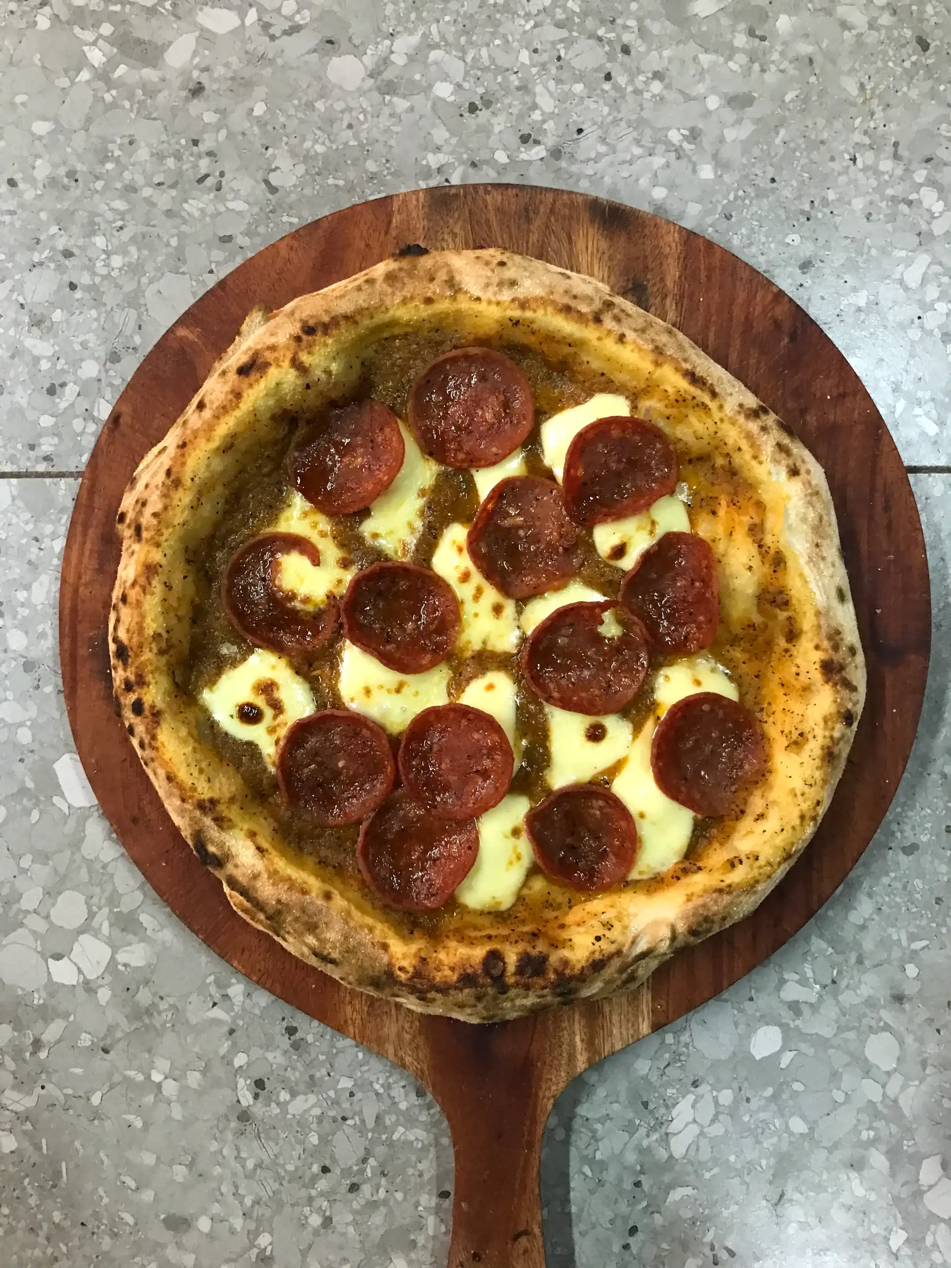 Pepperoni Pizza (Neapolitan Pizza)