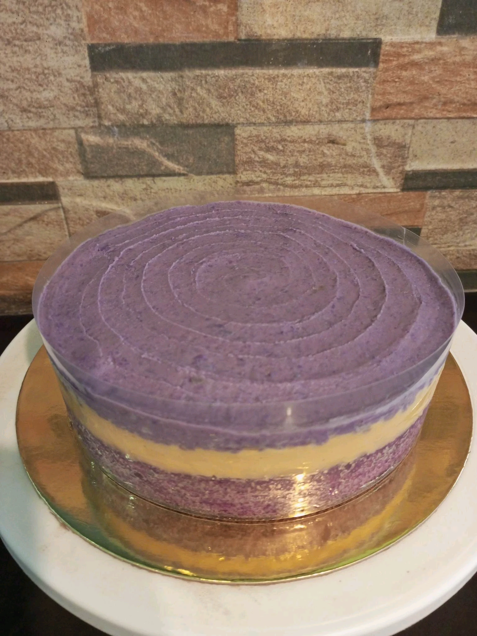 UBE Caramel Cake