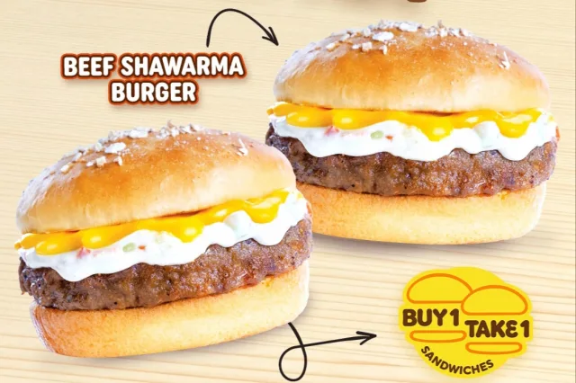 Beef Shawarma Burger