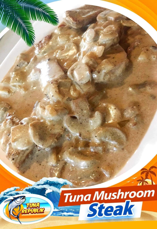 Tuna Mushroom Steak