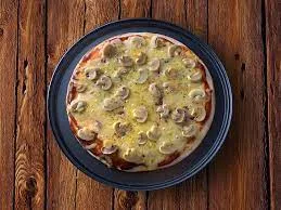 Cheesy Mushroom Pizza