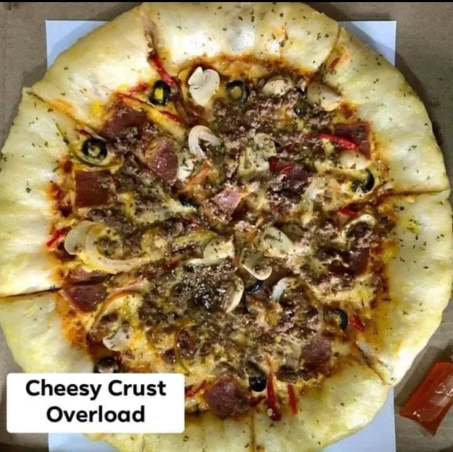 Cheesy Crust Overload Pizza - 12"