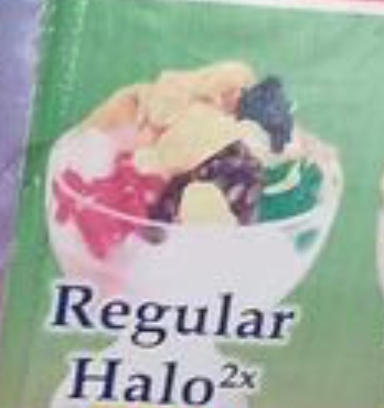 Regular Halo-halo