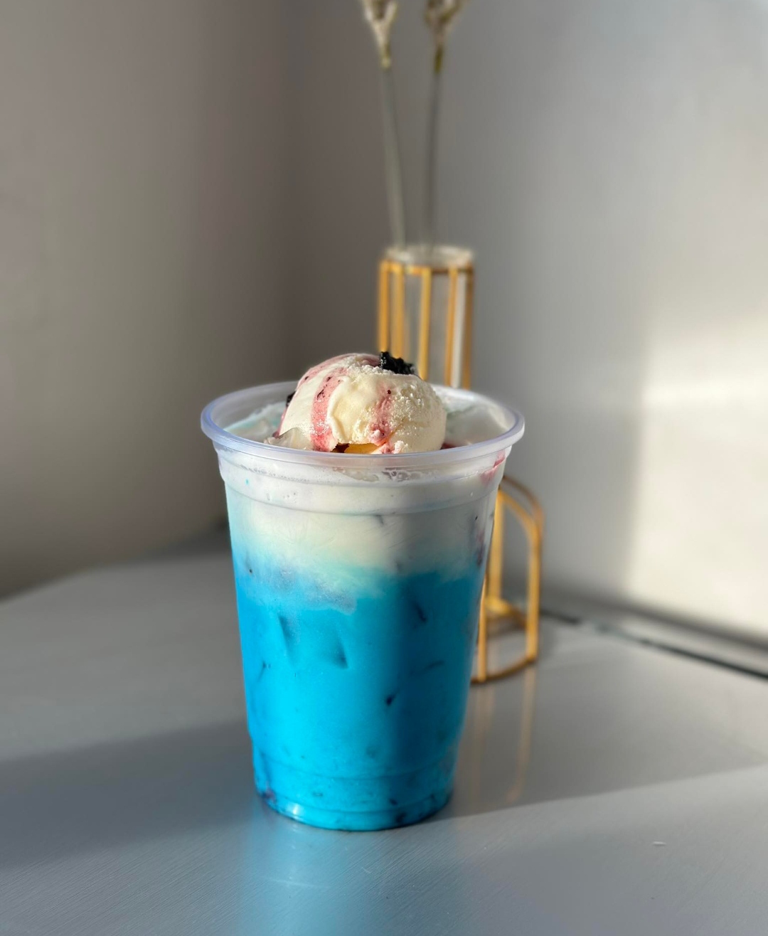 Blueberry Float