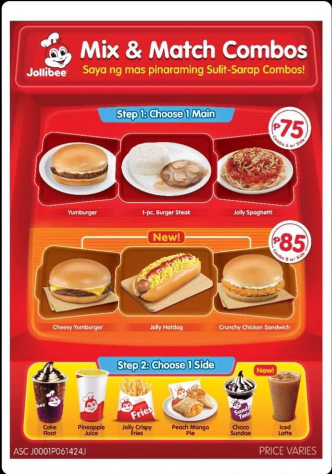 Mix & Match 1-pc Burger Steak