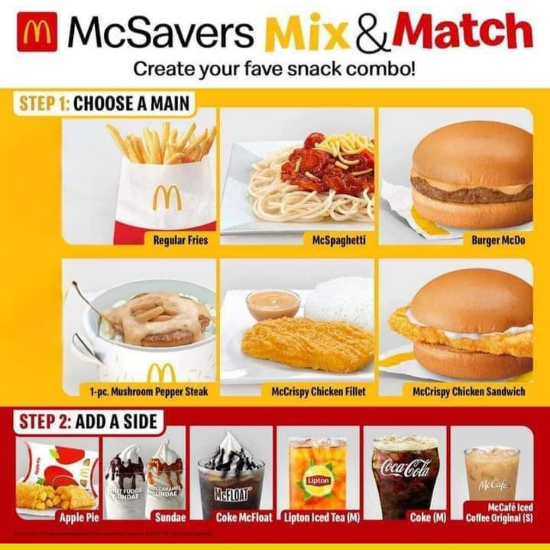 Mix & Match - McCrispy Chicken Fillet with Rice