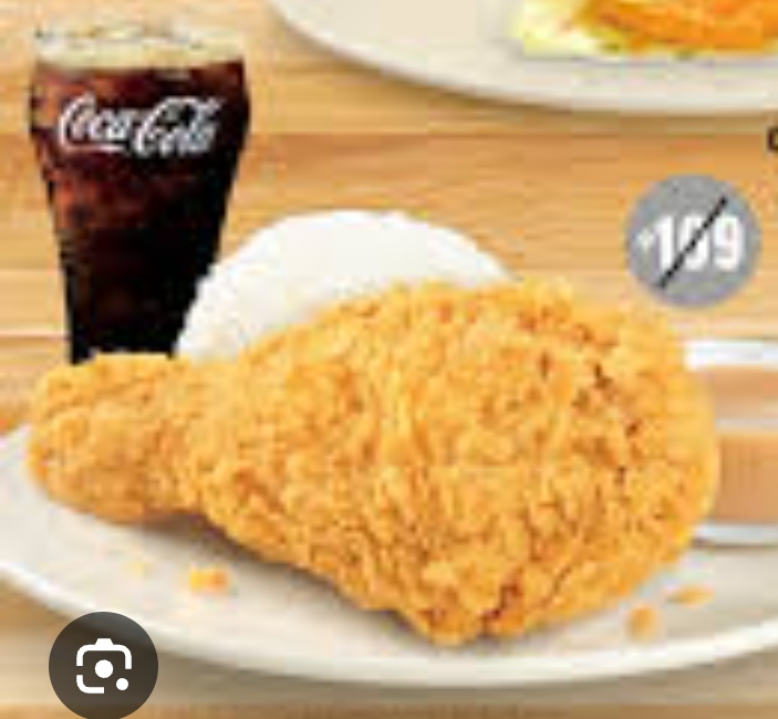 1 pc Chicken McDo with Rice & Drink - McSaver Meal