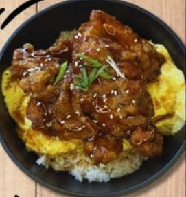 Chicken Tonkatsu-Rice Bowl