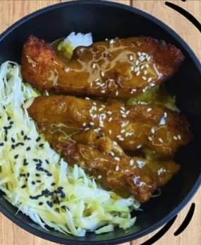 Chicken Katsu Curry-Rice Plates
