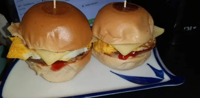 Egg & Cheese Burger