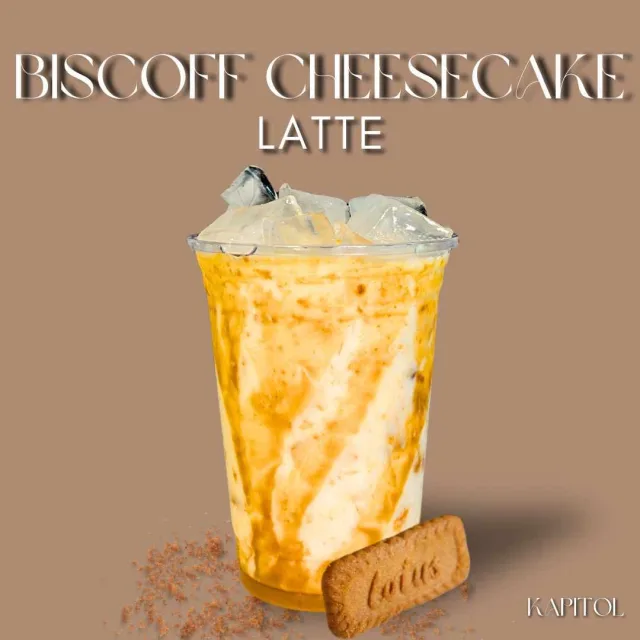 Biscoff Cheesecake Latte