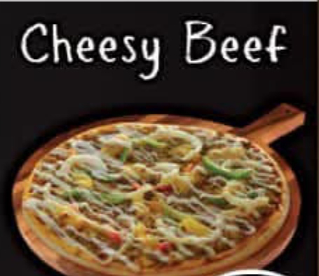 Cheesy Beef Pizza