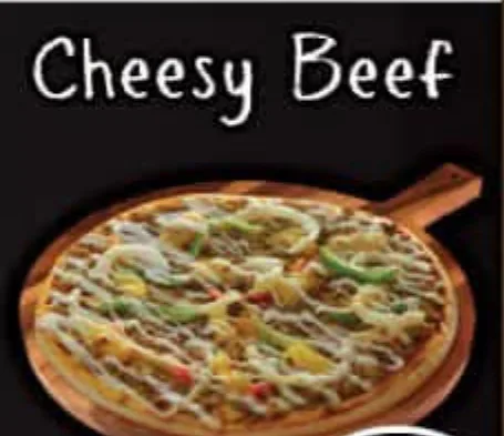 Cheesy Beef Pizza