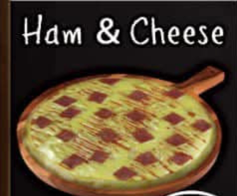 Ham & Cheese Pizza