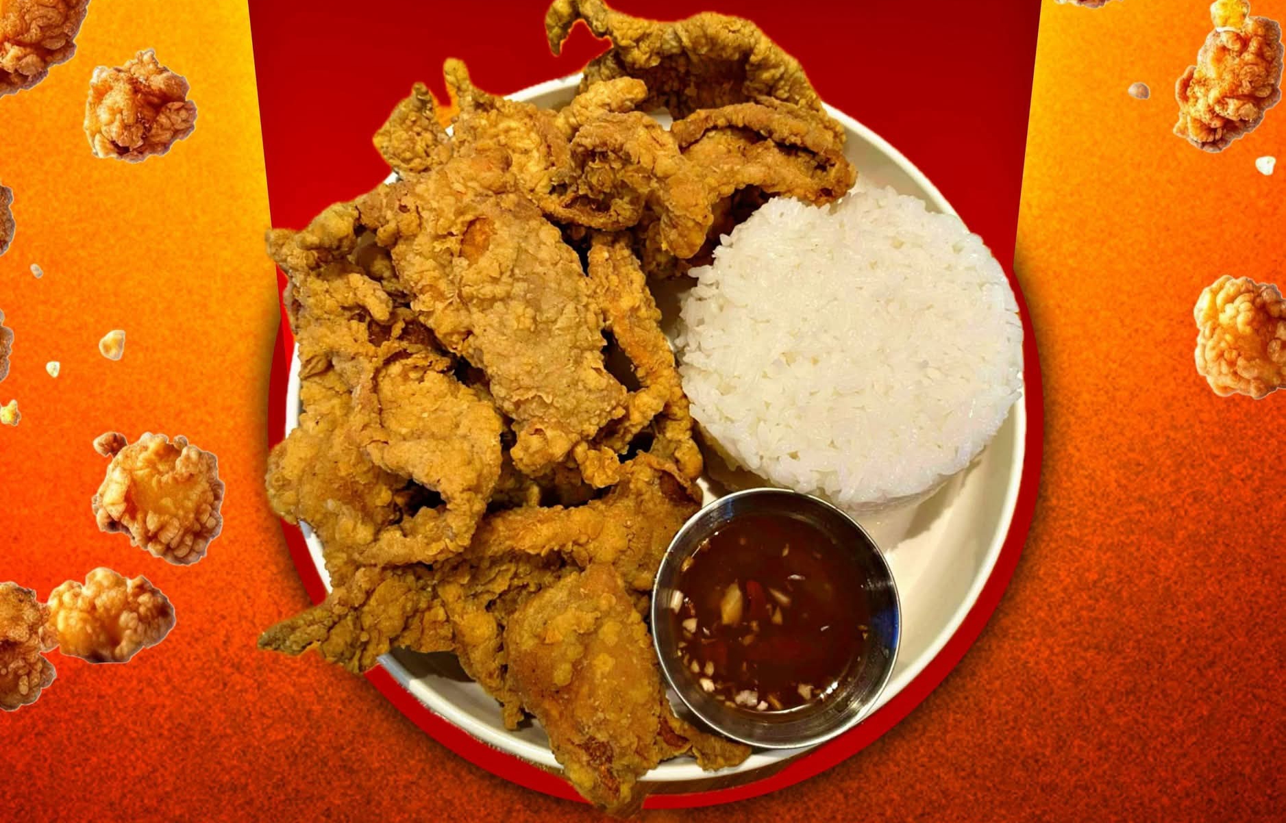 Chicken Skin Rice Meal