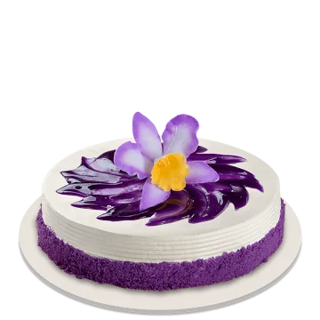 Ube Bloom Cake