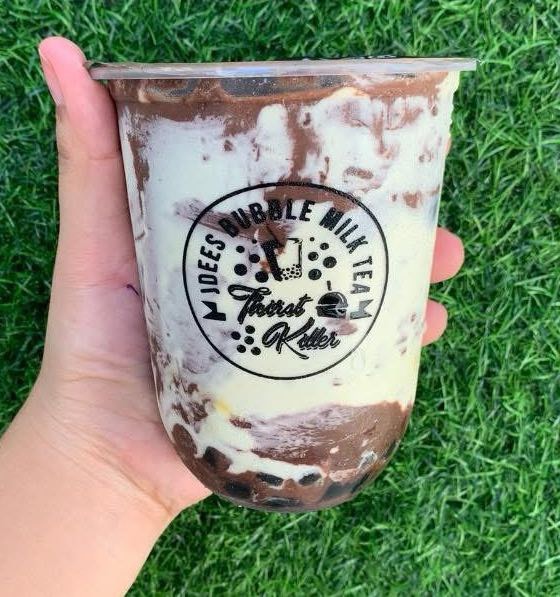 Chocolate Milktea Cheesecake