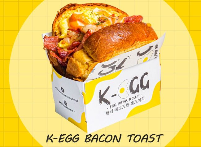Bacon (Korean Egg Drop Sandwich)