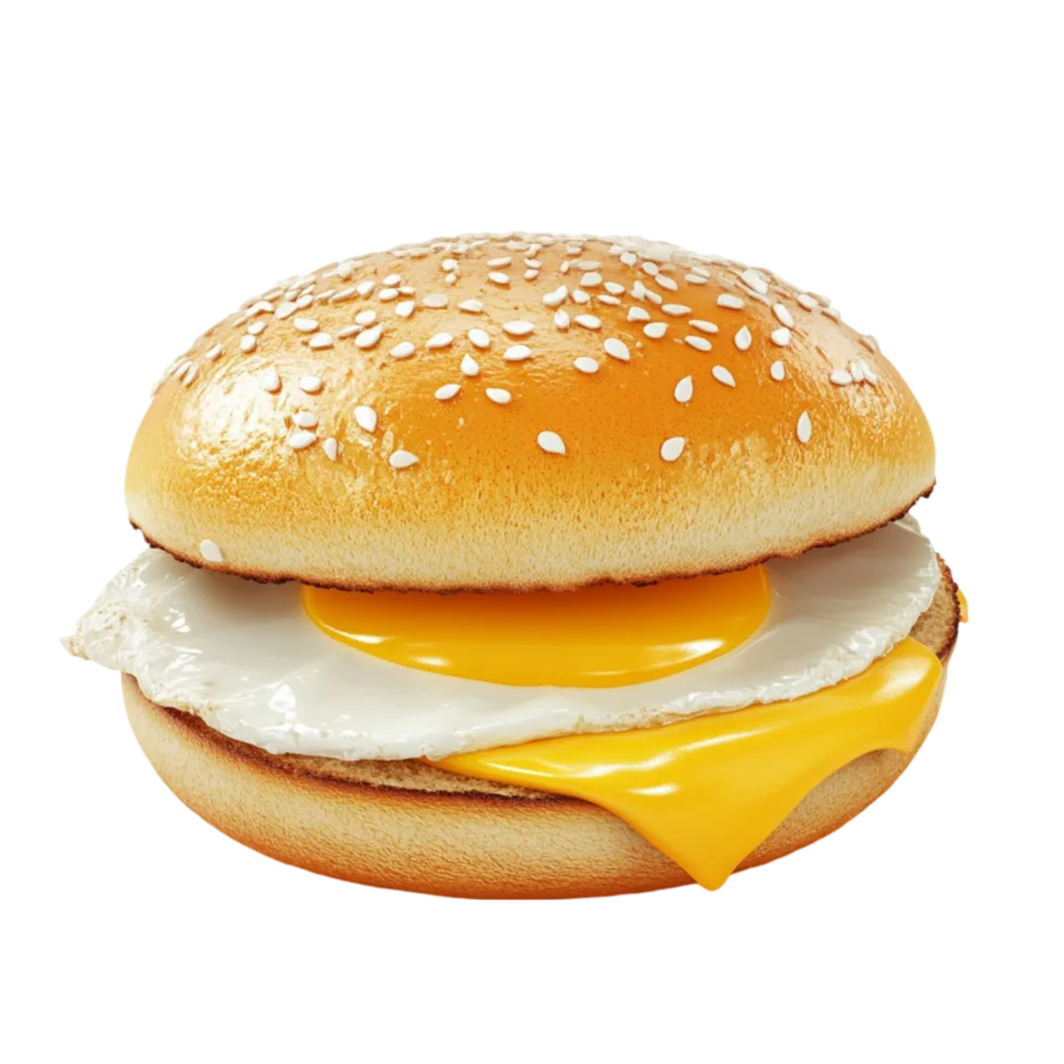 Egg & Cheese Burger (Buy 1 Take 1)