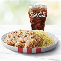 Ala King Zinger Steak MEAL