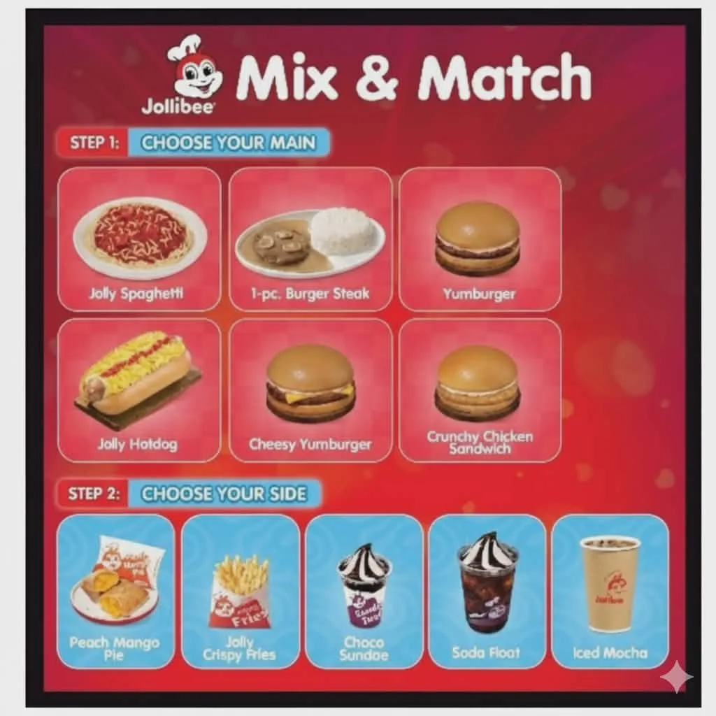 Mix & Match 1-pc Burger Steak