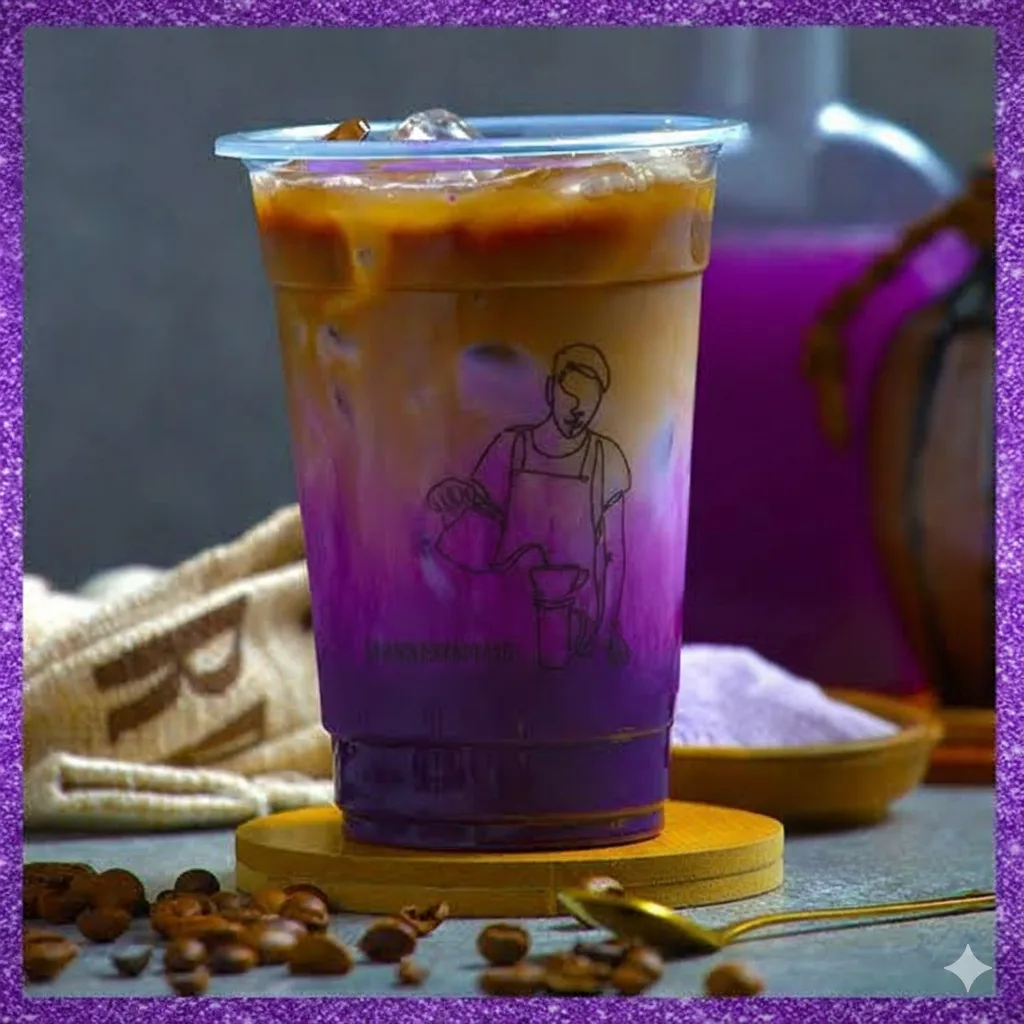 Ube with Coffee