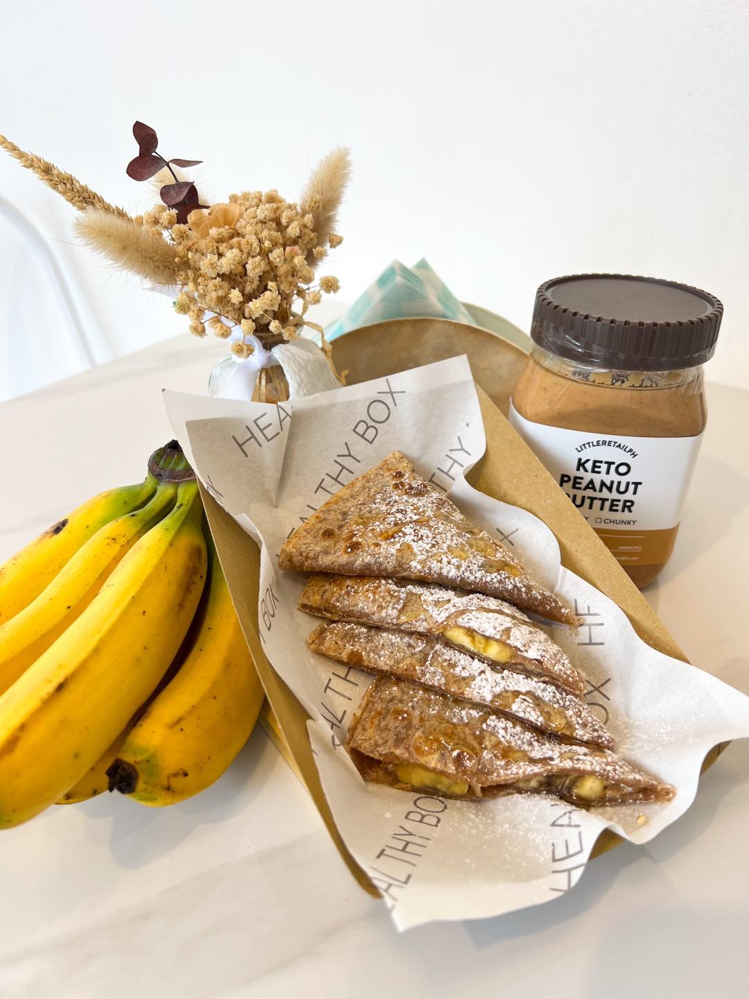 Peanut Butter + Banana Tortilla