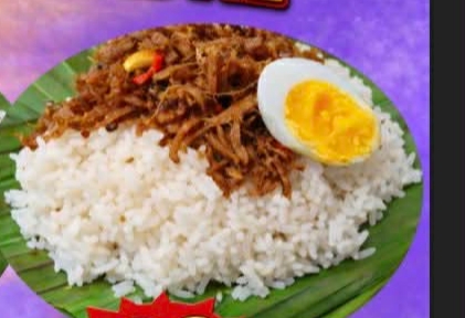 Chicken Pastil with Egg