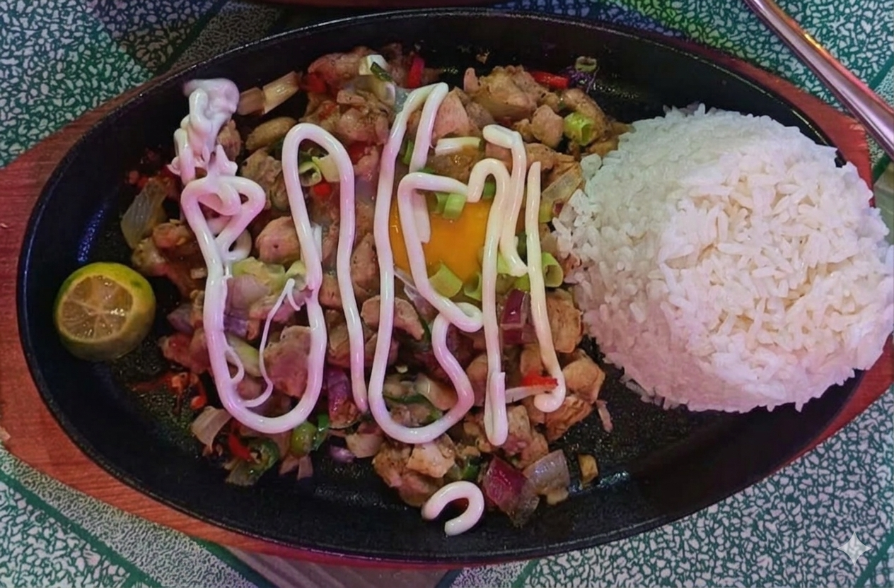 Chicken Sisig (with Rice)