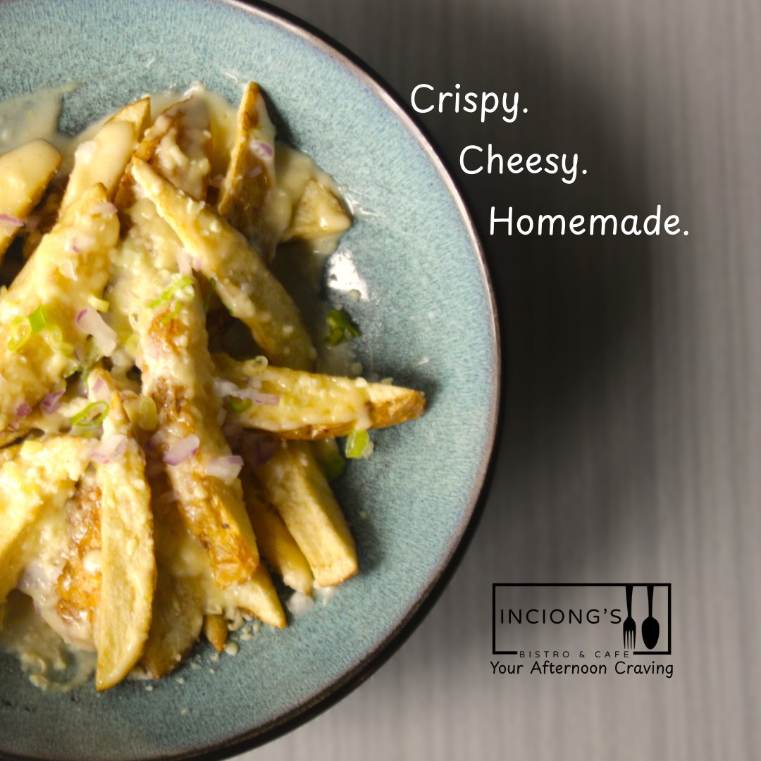 Crispy Cheesy Homemade Fries