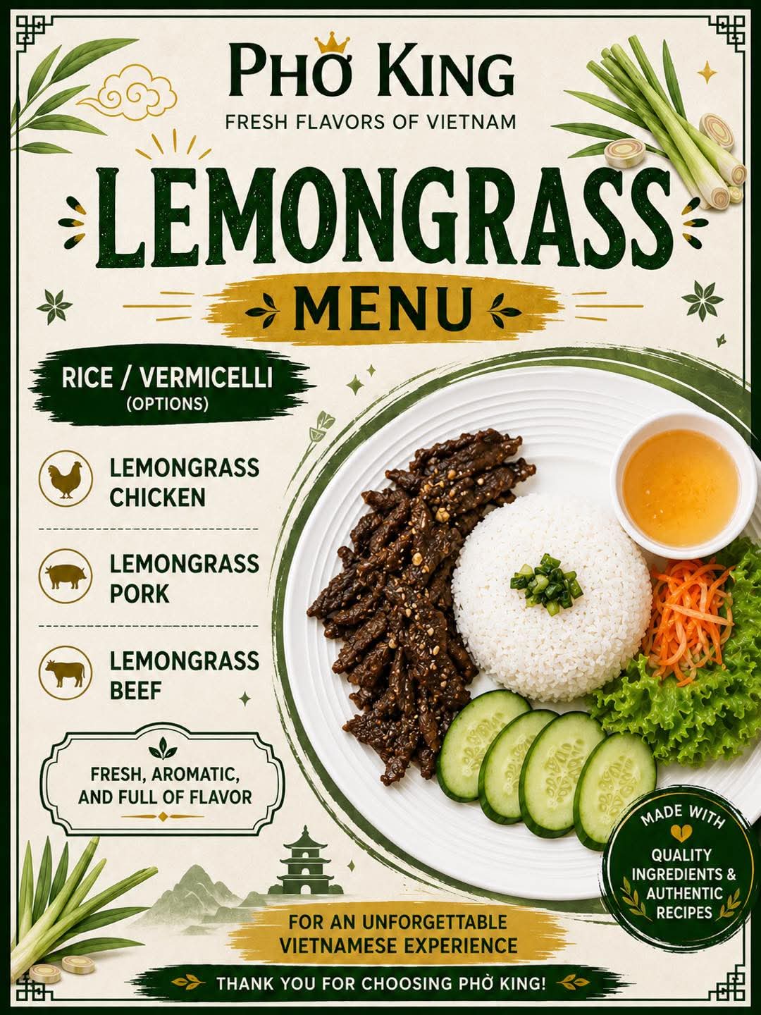 Lemongrass Pork