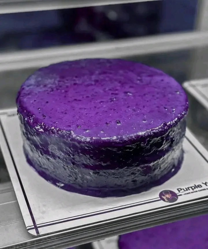 Ube Round Cake