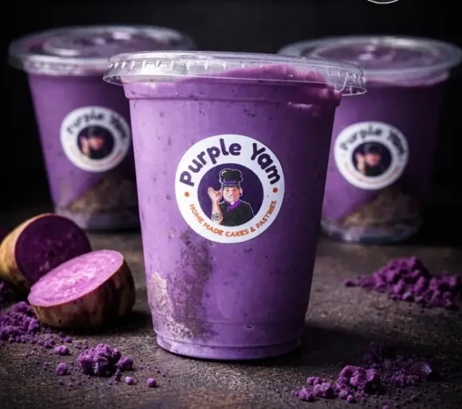Ube Cake Messy Cup