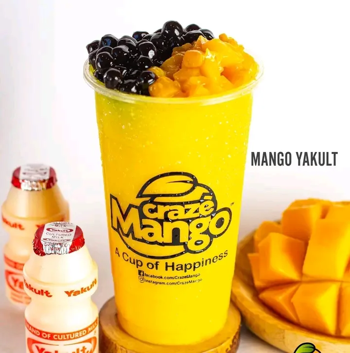 Mango Yakult Slushie