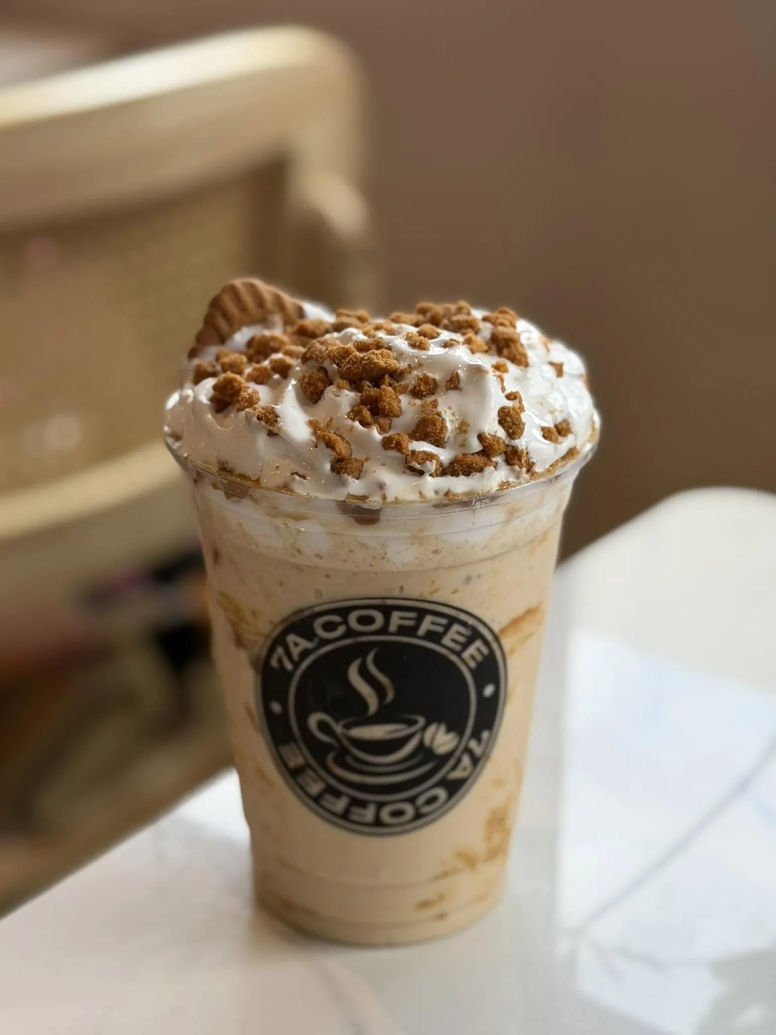 Biscoff Milkshake Frappe