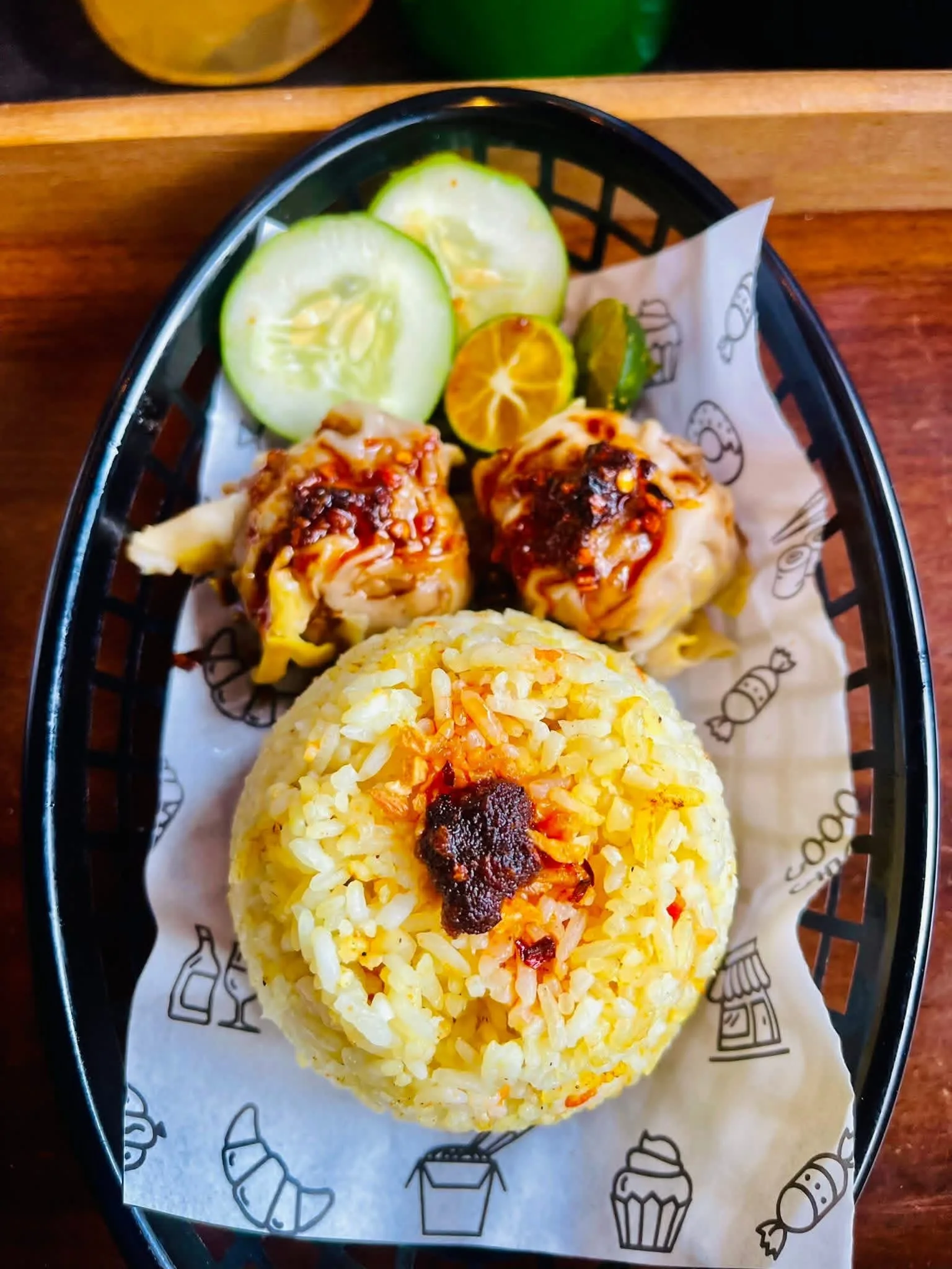 Jumbo Siomai with Java Rice