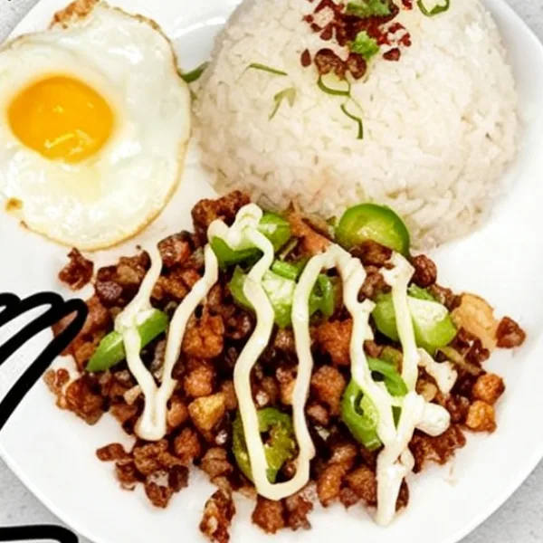 Pork Sisig Silog