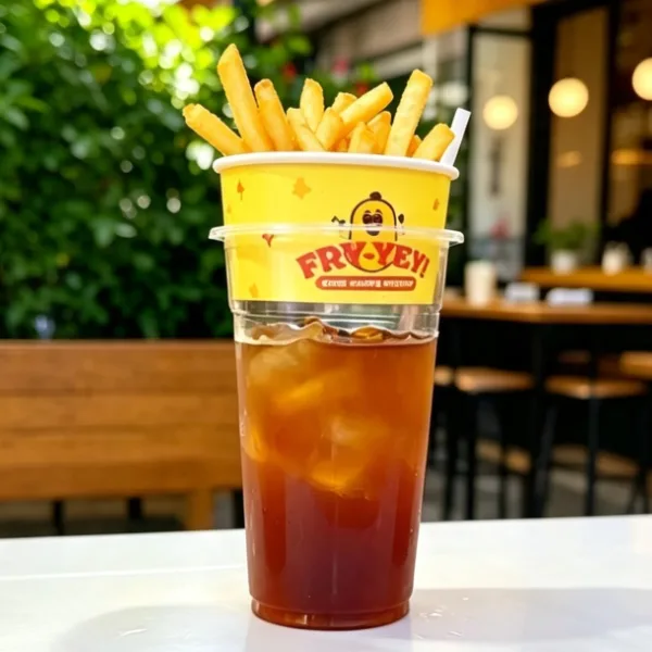 Regular Combo (Fries + Iced tea)