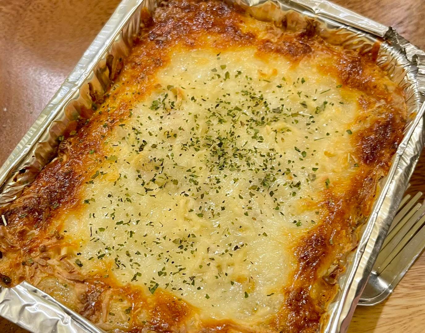 Three-Cheese Lasagna