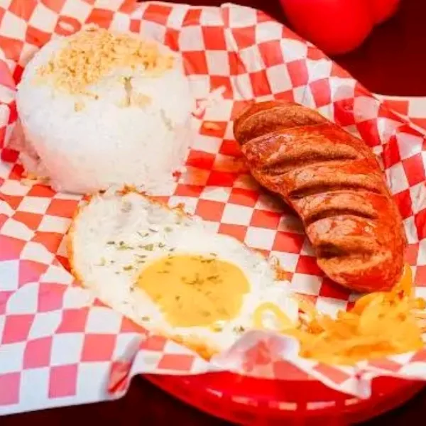 HUNGARIAN SAUSAGE (ALL DAY BREAKFAST)