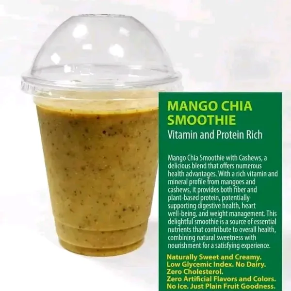 Mango Chia Smoothie
