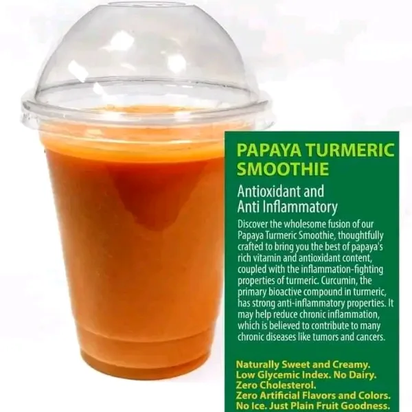 Papaya Turmeric Smoothie