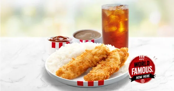 2pc Original Recipe Tenders Rice Meal