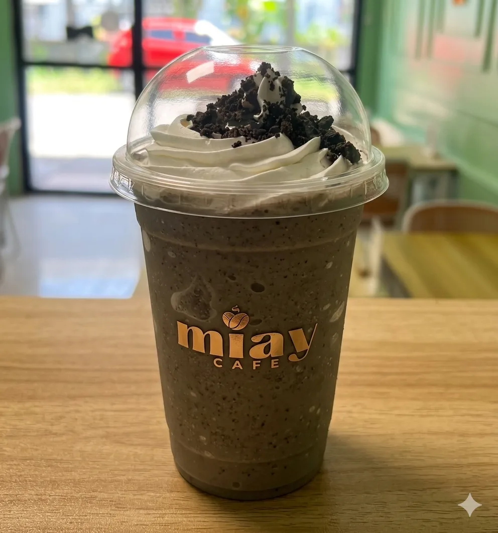 Non-coffee: Cookies & Cream Frappe