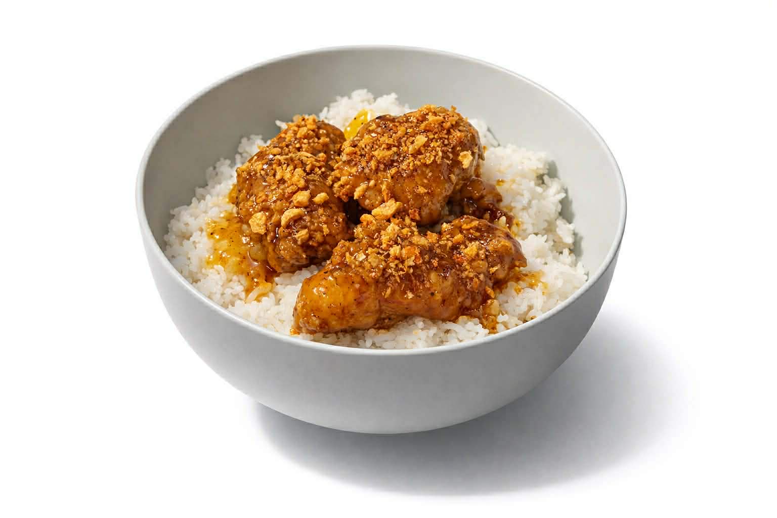 Honey Garlic Chicken ( Tipid Bowl)