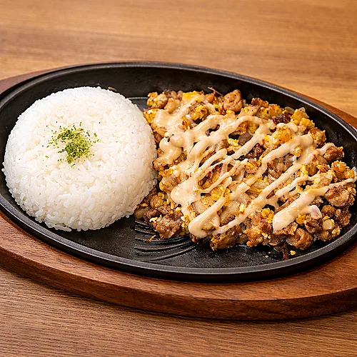 Sizzling Chicken Sisig (Rice Meal)