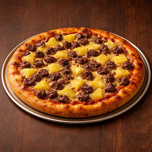 Beef Hawaiian Pizza