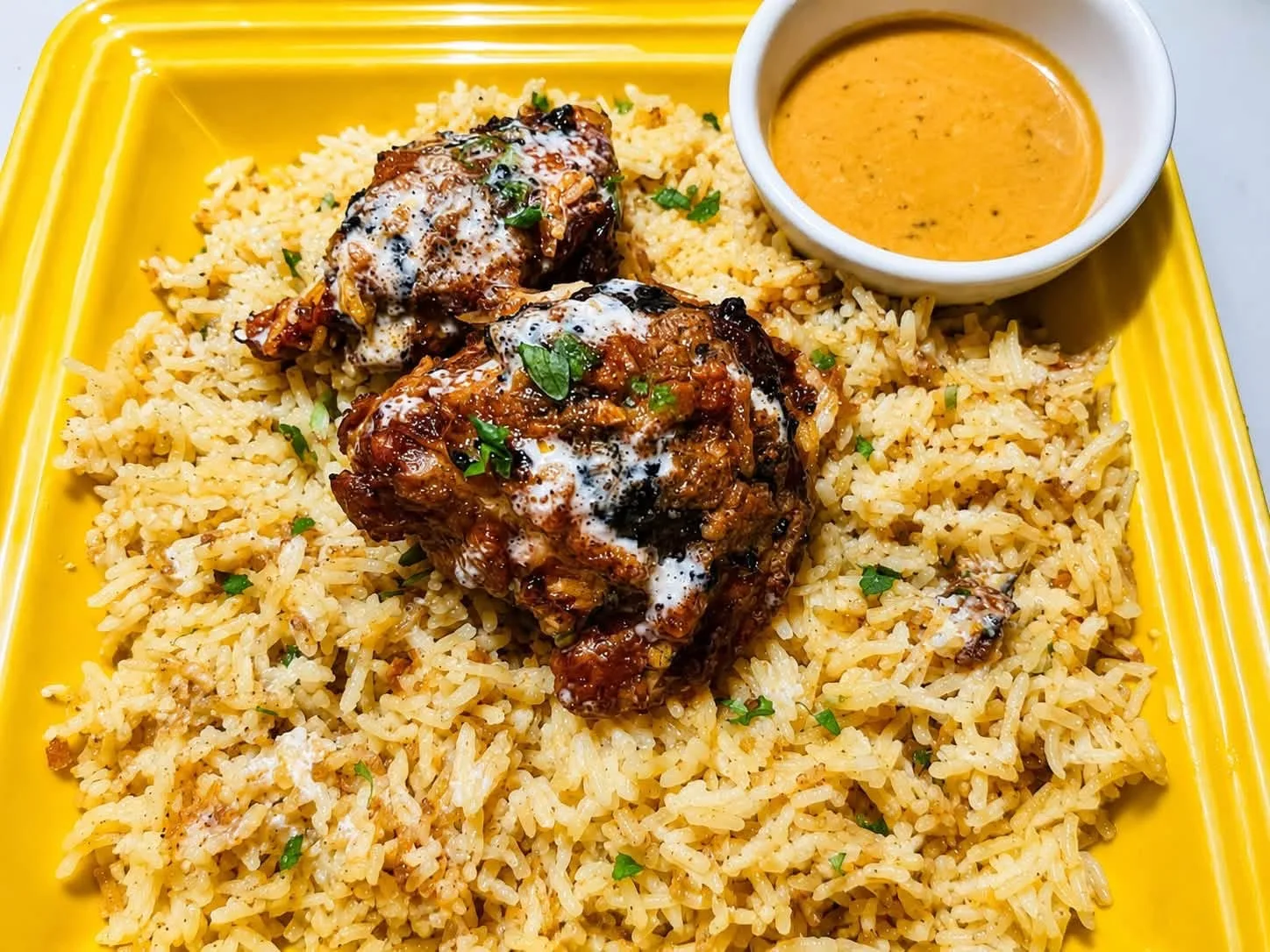 Chicken Biryani (Single plating w/ Rice )