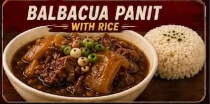 Balbacua Panit with Rice