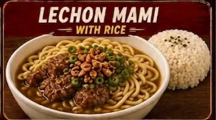 Lechon Mami with Rice